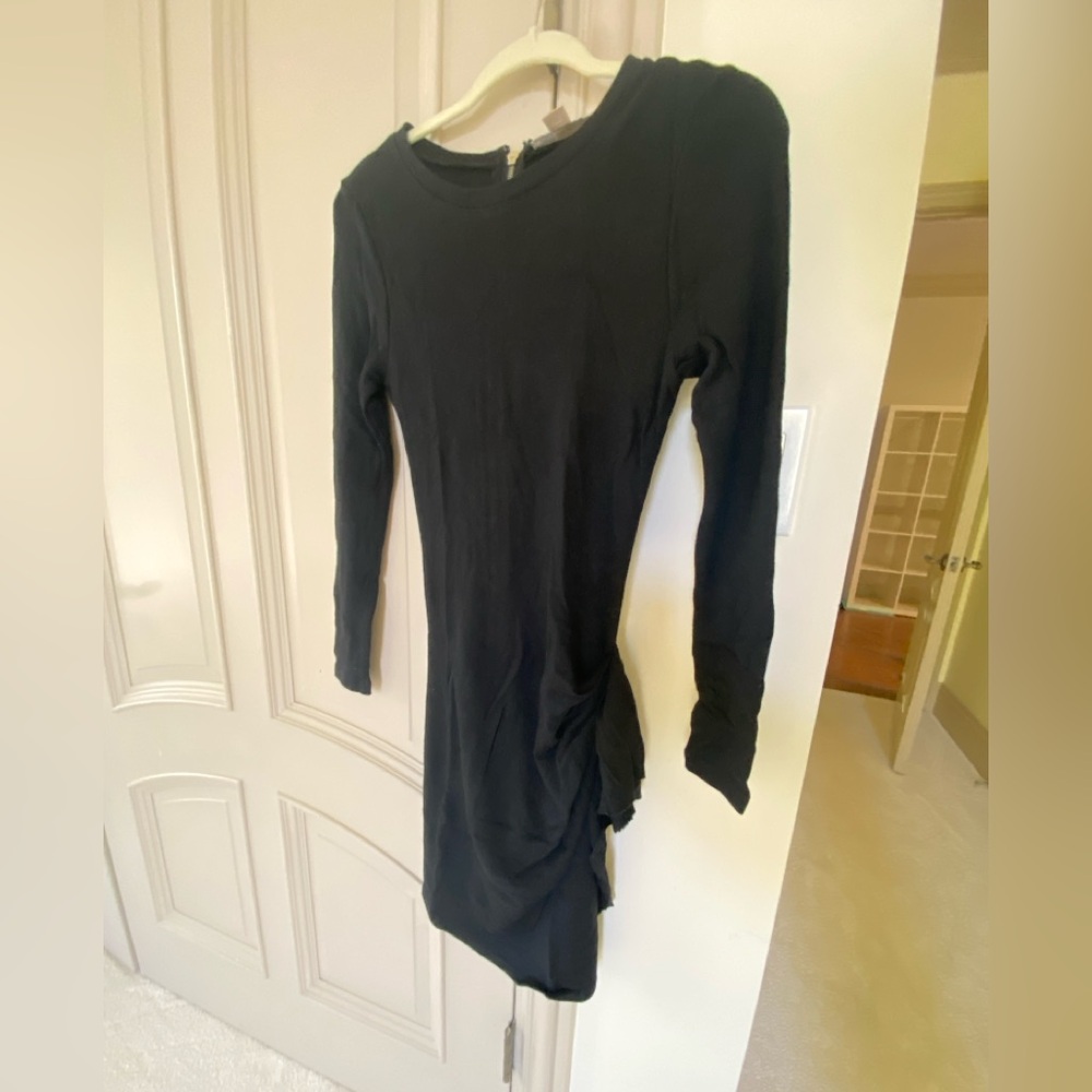 Michael Kors Black Dress with Silver Zipper